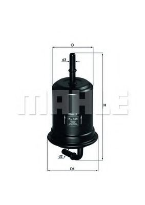 KL456 Mahle Original Фильтр топлива